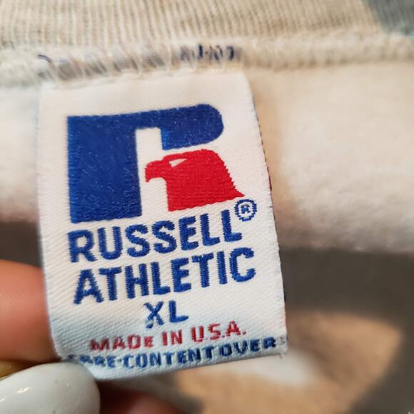 Vintage Espree Graphic Sweatshirt 90s Repro Grey Long Sleeve -  XL - Picture 5 of 6